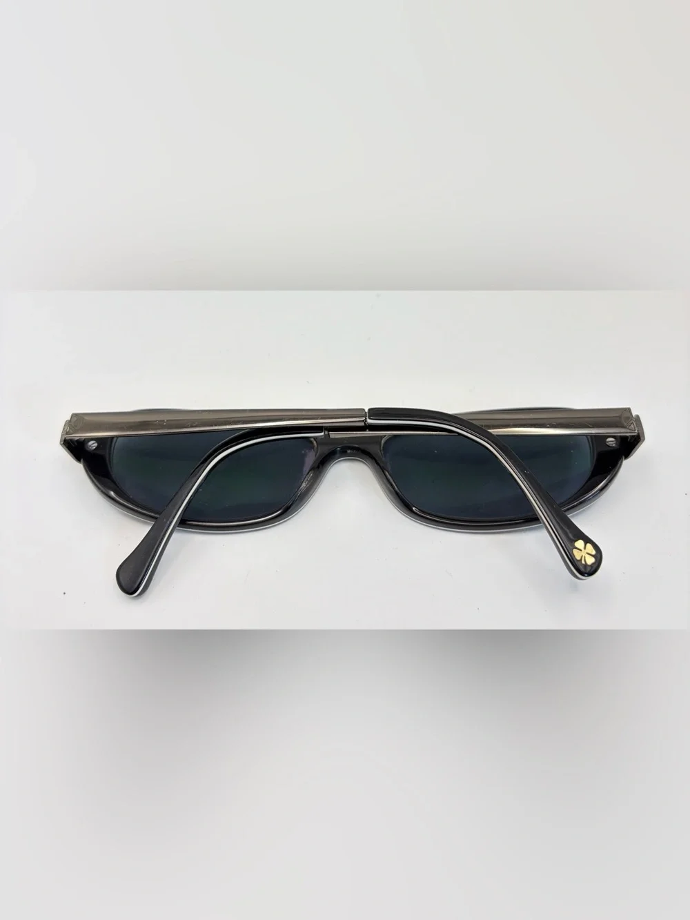 Luck Brand Layla Black Oval Sunglasses Frames Only